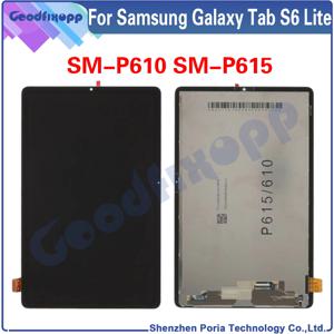 삼성 갤럭시 탭 S6 라이트 SM-P610 SM-P615 SM-P615N SM-P617 P610 P615 10.4 LCD 디스플레이 터치 스크린 디지타이저 유리 어셈블리