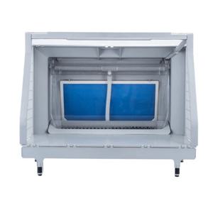 HS-E600 워터 커튼 에어브러시 스프레이 페인트 부스 (3개 LED 조명, 공예 및 모형용 필터 포함)