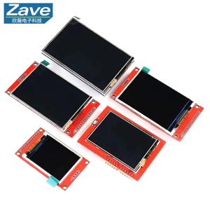 TFT LCD 디스플레이 모듈 1.44/1.8/2.0/2.4/2.8 인치 IPS 7핀 SPI 스크린 ST7735/ILI9341 드라이버 터치 패널 320x240 Arduino ESP32용