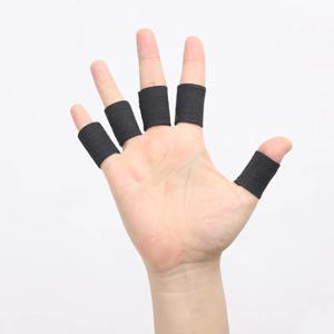 10Pcs 탄력 있고 통기성이 좋은 손가락 보호대, 골프 스포츠 부상 회복을 위한 엄지손가락 안정화 보호 슬리브
