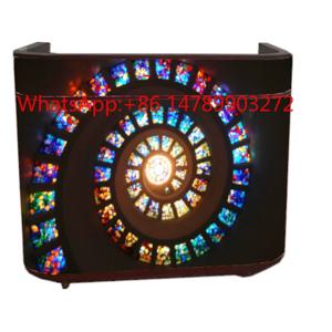휴대용 LED DJ 부스 프론트 데스크 테이블 디스플레이-맞춤형 대여 스크린 웨딩 음악 축제 매장 홍보 IP65 방수 1년 보증