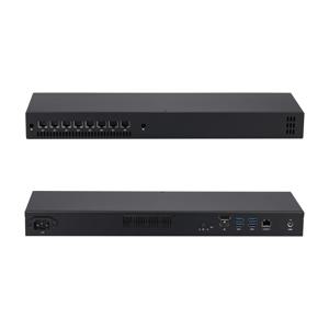 무료 배송 Q30900GE 1U 랙 8*I225-V 2.5G B3 기가비트 Lan 게이트웨이 소프트 라우터 5205U,I7 10510U, I5 8260U