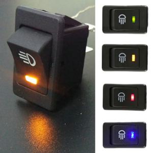 1 Pcs 로커 스위치 ASW-17D LED 자동차 수정 안개등 스위치 뒤틀린 플레이트 보트 헤드 라이트 12VDC 35A DPST 4P LED