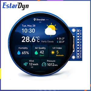 2.1인치 TFT LCD 화면 GC9B72 소형 화면 360x360 디스플레이 LCD 컬러 화면 SPI 원형 화면