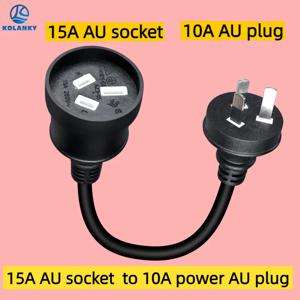 뉴질랜드 EV 충전 전원 어댑터 15A AU 플러그 - 10A AU NZ 소켓 EV 자동차 충전기 어댑터 AU용