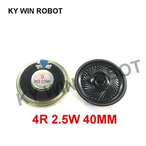 2 개/몫 새로운 초박형 미니 스피커 4 옴 2.5 와트 2W 4R 스피커 직경 40MM 4CM 두께 5.5MM