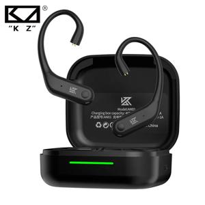 KZ AN01 무선 이어후크 헤드폰 블루투스 5.4 하이파이 사운드 이어폰 충전 케이스 포함 소음 감소