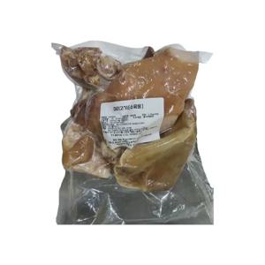 1.2kg 이상 돼지 머리고기 2팩 수육용 고기 덩어리 치킨 채식주의자용 식품