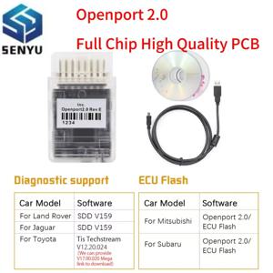 2026 신형 오픈포트 2.0 ECU 플래시 칩 튜닝 툴 풀 칩 OBD2 스캐너 (도요타 오픈 포트 OBDII 커넥터 차량 진단 도구)