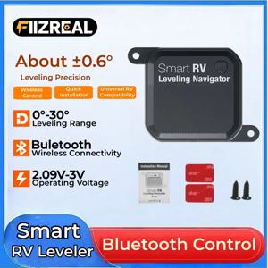 피즈리얼 RVS01 스마트 RV 레벨링 네비게이터 블루투스 무선 제어 실시간 정밀 레벨링 측정 (배터리 제외)