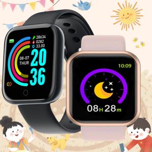 Smartwatch 남성 여성 어린이 시계 전자 스마트 시계 D20 Y68 시계 피트니스 모니터 IOS 안드로이드 팔찌를위한 생일 선물