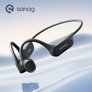 Sanag 골전도 블루투스 이어폰 32GB 메모리 IPX8 수영용 헤드폰 플래시 세일 무선 헤드셋 MP3 이어버드