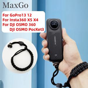 DJI 오즈모 360, 고프로, 인스타360 X5 X4 DSLR 카메라 액세서리용 손목 스트랩 - 분실 방지 로프 스트랩 랜야드 (1/4