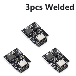 5V 2A 타입-C USB 부스트 컨버터 모듈(LED 디스플레이 포함) 3.7V/4.2V 리튬 이온 배터리 DIY 보조 배터리용 충전 보호 보드