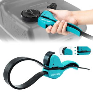 LIBRATON 1PC 다기능 벨트 렌치 조정 가능한 고무 스트랩 병따개 렌치 카트리지 파이프 오일 필터 도구