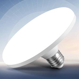 UFO E27 LED 전구 220V 원형 LED 전구 고출력 램프 앰플 화이트 라이트 LED 가정용 방 조명용 초고휘도 램프 컵
