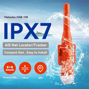 최신 RS-109M IPX7 방수 해양 보트 AIS 위치 트랜스폰더 RS109M 네트 부표 추적기 낚시용 RS 109M 위치확인 GPS 네비게이션