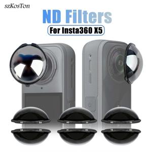 Insta360 X5 ND 필터 키트 광학 유리 ND16/32/64 눈부심 방지 필터 Insta360 X5 액션 카메라 액세서리