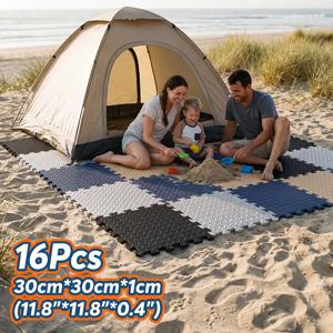 8Pcs/16Pcs 30x30x1cm 아기 퍼즐 바닥 매트 미끄럼 방지 어린이 카펫 베베 매트리스 EVA 폼 방수 아기 놀이 매트 어린이를위한