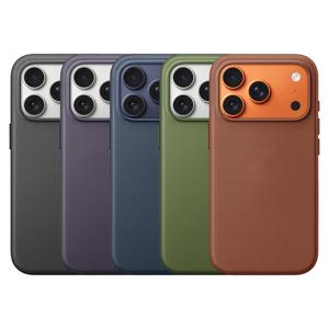 iPhone 18 17 Pro Max 16 15 14 Plus용 자기 TechWoven 케이스 Magsafe 무선 충전 기술용 직조 충격 방지 커버