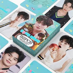 60PCS 송강 로모 카드 + 32PCS 스티커, 한국 배우 HD 포토카드, 팬 수집용 상품 선물