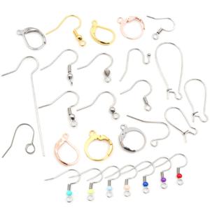 (절대 페이드) 고품질 316 스테인리스 DIY 귀걸이 결과 걸쇠 후크 쥬얼리 액세서리 Earwire