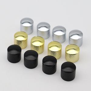 2pcs/4pcs 6mm 금속 돔 톤 기타 볼륨 톤 손잡이 일렉트릭 기타베이스 용 전위차계 제어 손잡이