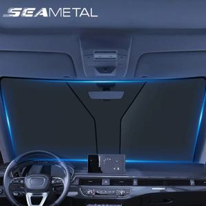 SEAMETAL 자동차 앞 차양 접이식 앞 유리 차양 차단기 자동차, 트럭, SUV에 적합