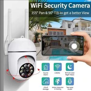 8MP Wifi 감시 카메라 PTZ 무선 IP 카메라 8배 줌 AI 인체 추적 양방향 오디오 컬러 야간 투시경 보안 카메라 CCTV