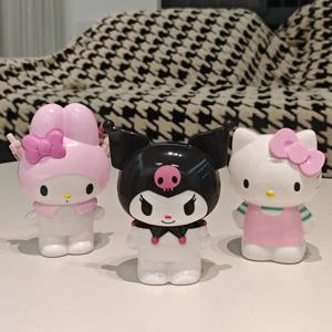 카와이 헬로 키티 만화 테마 펜 홀더, 문구류 정리함, 다용도 메이크업 도구 보관 펜 홀더