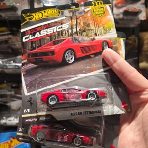 2026 핫휠 프리미엄 FPY86-S 모던 클래식 자동차 1:64 모델 토요타 페라리 테스타로사 포르쉐 993 GT2 마쓰다 다이캐스트 컬렉터