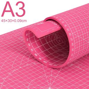 A3/A4/A5 커팅 패드 PVC 테이블 패드 가죽 조각 공정 미끄럼 방지 단면 커팅 매트 학생 DIY 자가 치유 패드 도구