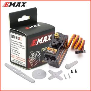 Emax ES08MD ES08MDII 4-6.0V 2kg 메탈 기어 미니 디지털 서보 후타바/JR 플러그 TREX 450 비행기 헬리콥터 액세서리
