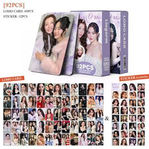 태국 스타 링옴 머치 로모 카드 92개, 총 60개 HD 포토카드, 32개 귀여운 스티커, 링옴 커플 포토 카드
