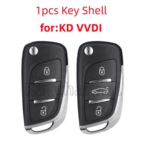 1pcs 2/3 버튼 자동차 키 쉘 Xhorse 원격 케이스 KEYDIY 플립 키 쉘 DS 유형 키 쉘 KD B11 NB11 VVDI XKDS00EN XEDS01EN