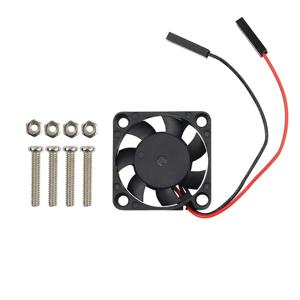 라즈베리 파이 CPU 냉각 팬, 조절 가능한 3.3V, 5V, 라즈베리 파이 4B, 3B +, 3B, 오렌지 파이, 레트로플래그 NESPi 케이스 +