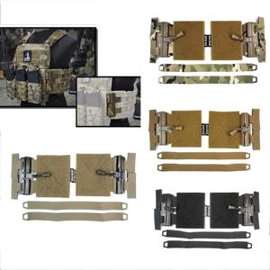 새로운 야외 조끼 범용 MOLLE 퀵 릴리스 버클 세트 JPC CPC AVS 6094 420 조끼 용 Cummerbund 어댑터