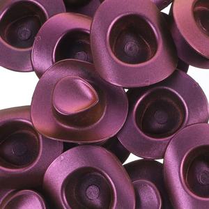 20Pcs 미니 카우보이 모자 플라스틱 경량 장식용 작은 모자 인형 집 공예품 파티 선물 사진 소품 미니어처