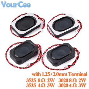 2pcs/1pc 3525 3020 4ohm 3w 8ohm 2W 스피커 3525 2030 캐비티 4Ω 8Ω 3W 노트북 컴퓨터용 블루투스 호환 오디오 스피커