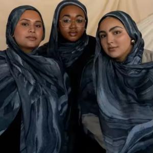 1Pcs 수채화 인쇄 레이디 Hijab 여성 보헤미안 소프트 이슬람 라마단 이슬람 Hijabs Foulard Femme 목도리 랩 스카프 Headscarf