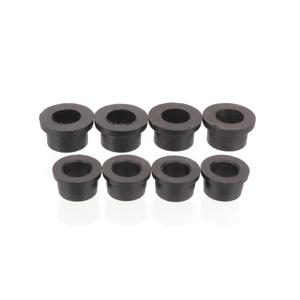 4PCS 부싱 라운드 중공 그로멧 구멍 플러그 O-링 ATV 전면 A-Arm 부싱 스티어링 스트럿 너클 스핀들 용 밀폐형 가스켓