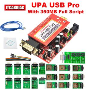 Upa USB 프로그래머 UPA USB PRO V1.3 SN:050D5A5B ECU 칩 튜닝, 350MB 스크립트, 전체 Eeprom 어댑터, NEC 기능, Win 10