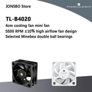 Thermalright TL-B4020 40MM PWM 미니 케이스 쿨링 팬 이중 볼 베어링 5500RPM 조용하고 강력한 데스크탑 컴퓨터 쿨링 팬