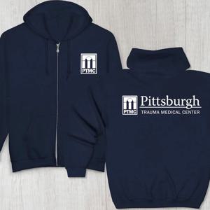 The Pitt PTMC 지퍼 후디 피츠버그 외상 의료 센터 후드 티비 시리즈 스웨트셔츠 닥터 스웨터 트렌디한 미적 후디