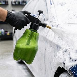 1.5L 자동차 세척 스프레이 병, 휴대용 자동차 세척 물통, 자동차/가정/정원용 공기압 분무기, 청소 도구