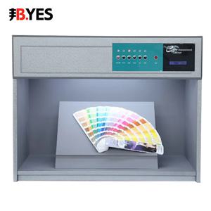 컬러 라이트 박스 D65 5광원 박스 패브릭 섬유 페인트 혼합 인쇄 염색 원단 비율 램프