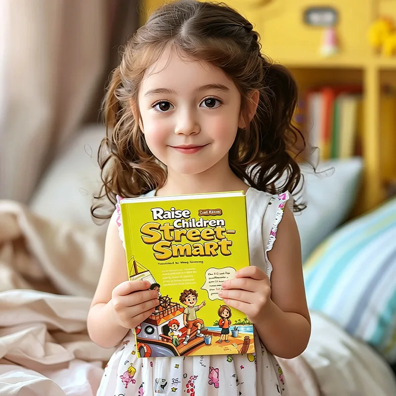 Raise Children Street-Smart Comic Edition 어린이 EQ 발달 성장 지도서 어린이 생활 지혜 교육 도서 선물