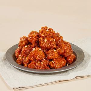 [BBQ] 비비큐 매콤달콤 닭강정 매콤한맛 450g, 3팩