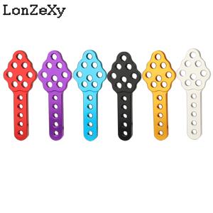 1/4pcs 금속 충격 흡수 장치 마운트 1/10 RC 크롤러 축 SCX10 90046 90047 D90 D110 업그레이드 부품 용 높이 각도 스탠드 조정