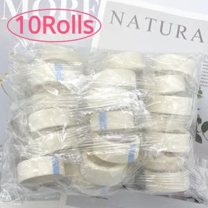 10 롤 EyelashTape 9M 속눈썹 연장 전문 패치 언더 아이 패치 다채로운 테이프 통기성 속눈썹 연장 용품